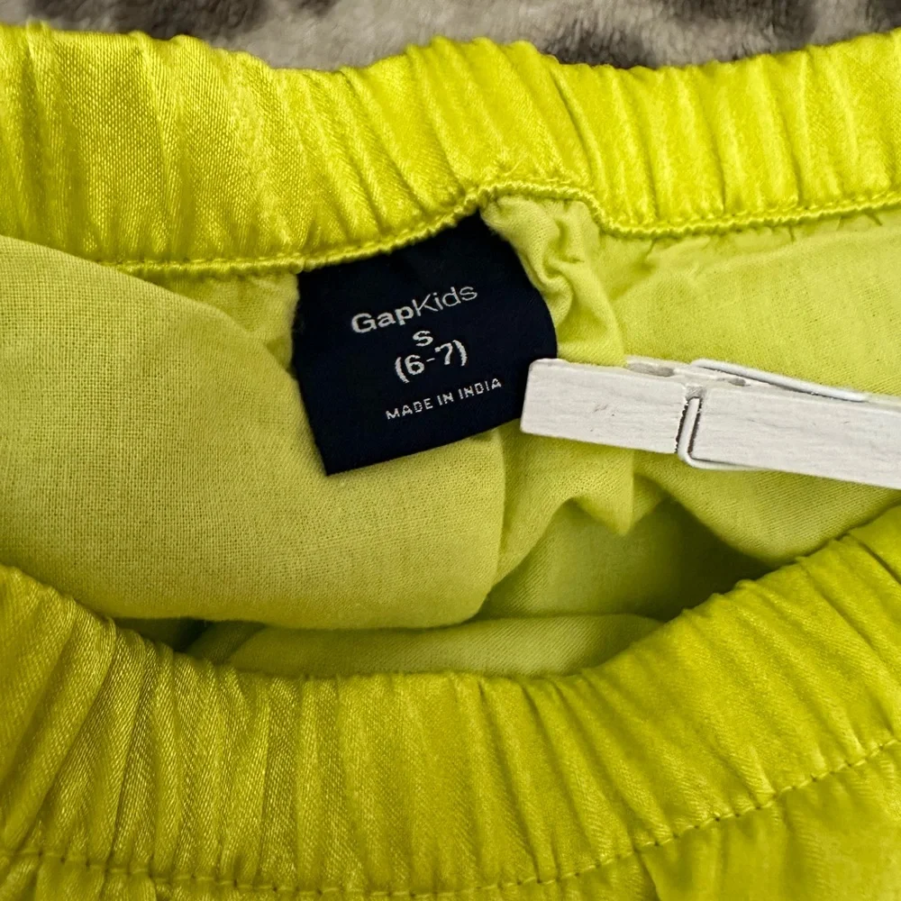 2012 GapKids Puff Tulle Skirt in Cleanlime Size Small 6 7 Girls
